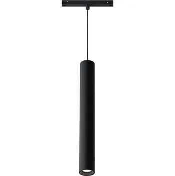 Svítidlo Závěsné LED svítidlo MAG MIKY Z CRI90 pro 48V systém LED2 Varianta: MAG MIKY Z, Ø 50 mm x 400 mm, černá, 4000 K, 10 W, 800 lm, DALI