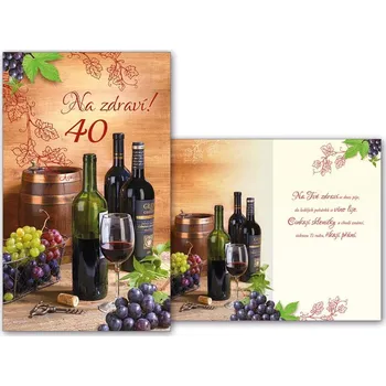 MFP Přání k 40. narozeninám M11-440 T