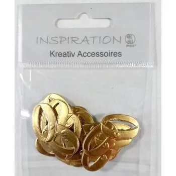 Set školních potřeb Obrączki tłoczone 20szt złote