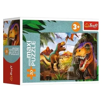 Puzzle Puzzle 20 miniMaxi Poznaj świat dinozaurów 3 TREFL