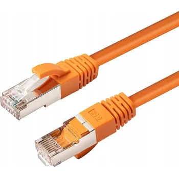 Síťový kabel MicroConnect CAT6A S/FTP 15m Oranžový LSZH