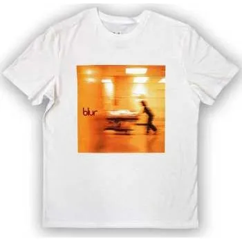 Pánské tričko Merch Blur: Blur Unisex T-shirt: Blur Album Cover (white) (large) L