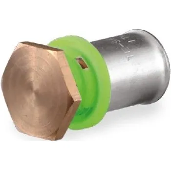 Fitinka Easy EASY+ 832 zátka 20mm, lisovací, voda, mosaz