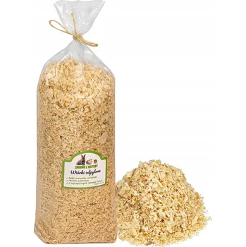 Podestýlka pro hlodavce Hobliny odprášené pro králíky a hlodavce křečka podestýlka substrát 15L 500g