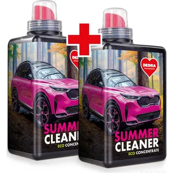 Směs do ostřikovače 2× SUMMER CLEANER | Parfemovaný koncentrát – letní směs do ostřikovačů | 2x 1 L