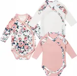 DĚTSKÉ BATOHY Z BAVLNĚNÉHO KOJENECKÉ , BAVLNA 3 KUSŮ, JUKKI, vel. 68