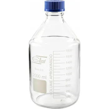 Láhev Láhev s modrým víčkem 2000 ml