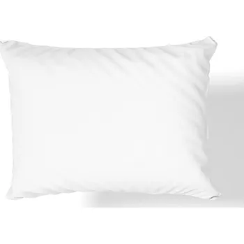 Povlak na dekorativní polštářek Povlak na polštář bavlněný satén 70×80 bílý