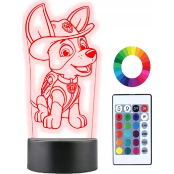 Lampička Plexido vícebarevná Noční lampa