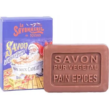 Koupelová kosmetika Mini parfémované mýdlo v krabičce La Savonnerie de Nyons PERNÍK 25g