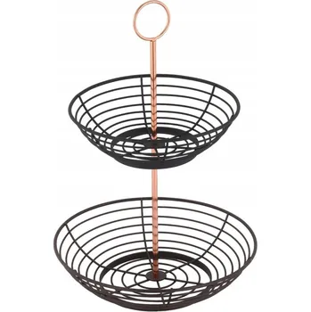 Obraz Kovový koš na ovoce černý