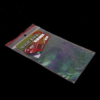 HENDS MAGIC BACK - PAVÍ MODRÁ S IRISE EFEKTEM MAB303