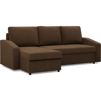 Sedací souprava Rohová sedací souprava NEO II UNIVERZÁLNÍ výběr z barev MIKROFAZA 020 hnědá