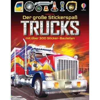 První čtění Der große Stickerspaß: Trucks