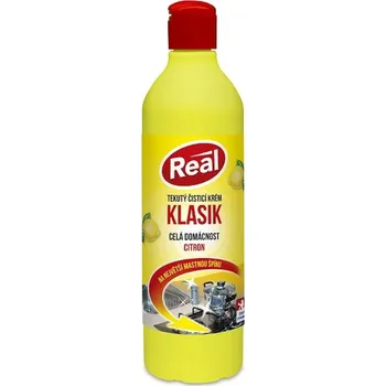 Čisticí prostředek do kuchyně Real Klasik čisticí krém citron 600 g
