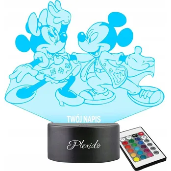 Lampička Plexido vícebarevná Noční lampa