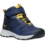 Dětská bota Keen Skua Mid WP Children/Yout naval academy/yolk yellow 24EU