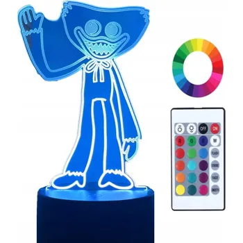 Lampička Noční lampa Plexido vícebarevná