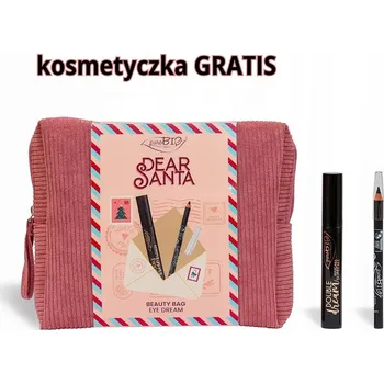 Kosmetická sada Dárková sada přírodní řasenka Double Dream, tužka na oči + KOSMETICKÁ TAŠTIČKA DÁREK