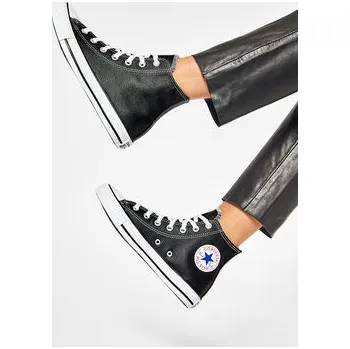 Pánská obuv Plátěnky Converse Chuck Taylor All Star HI 132170C Černá 42