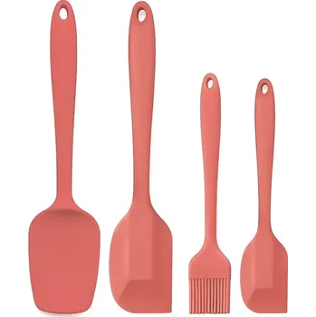 Sada kuchyňského náčiní EXCELLENT Kuchyňské náčiní sada 4 ks růžová KO-404002790ruzo