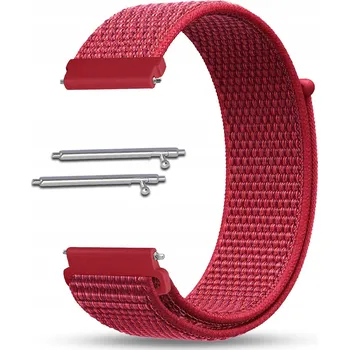 Řemínek na hodinky Řemínek JG Smart pro Huawei 20mm červený