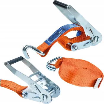 Upínací popruh PŘEPRAVNÍ POPRUH 8m / 50mm / 5T UPEVŇOVACÍ POPRUHY S RÁČNOU