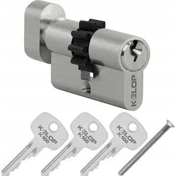 IP kamera Wkładka KELOP K100 G30/45Z z gałką i zębatką nikl