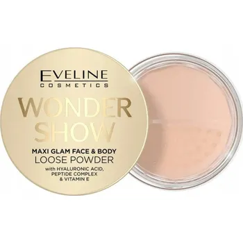 Přípravek na tvář Eveline Cosmetics Wonder Show rozjasňující pudr sypký 6g