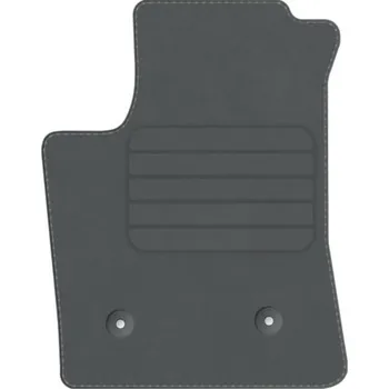 autokoberec Renault Espace VI od 2023 E-Tech HEV velurový koberec ŠEDÝ STRANA ŘIDIČE PREMIUM