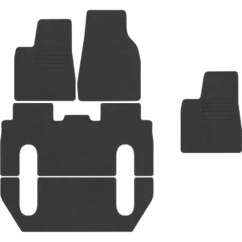 autokoberec Kobercové rohožky Edecor velurové 5 ks