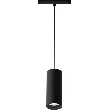 Závěsné LED svítidlo MAG LUKY Z CRI90 pro 48V systém LED2 Varianta: MAG LUKY Z, Ø 80 mm x 192 mm, černá, 4000 K, 20 W, 1900 lm, DALI