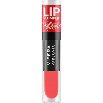 Lesk na rty VIPERA Varsovia Lip Plumper 01 Red lesk na rty pro zvětšení objemu rtů 3ml