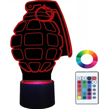 Lampička Plexido vícebarevná Noční lampa