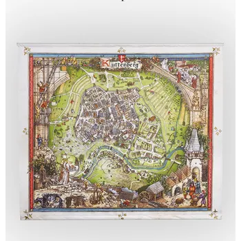 Wallscroll Kingdom Come: Deliverance II mapa Kuttenberg