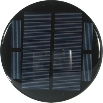 solární panel Solární panel mini 5V/200mA, polykrystalický, průměr 110mm