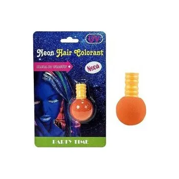 Set školních potřeb Kreda do malowania włosów UV pomarańczowa