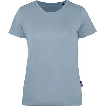 Dámské tričko HRM Luxusní dámské tričko z česané organické bavlny 160 g/m Barva: modrá nebeská, Velikost: M HRM201