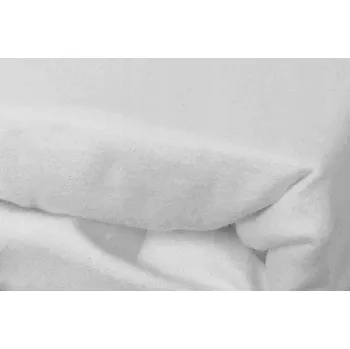 Prostěradlo Prostěradlo flanelové s gumou Białe 100x200 Flanel