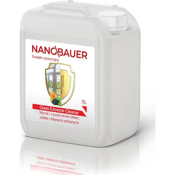 Univerzální čisticí prostředek Tekutý čisticí prostředek na mytí oken, zrcadel, skel a skleněných ploch NANOBAUER 5L