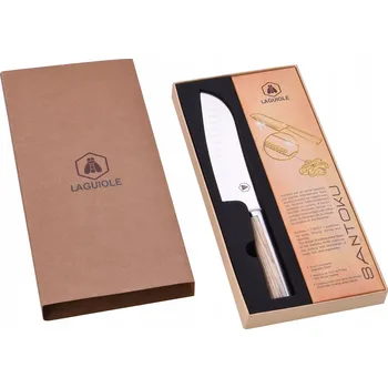 Kuchyňský nůž LAGUIOLE BIG KITCHEN KNIFE SANTOKU jako efektní elegantní dárek pro šéfa