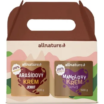 Allnature Oříškové krémy dárková sada 1000 g 