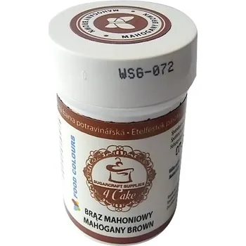 Potravinářské barvivo Gelová barva Food Colours Mahagon Brown