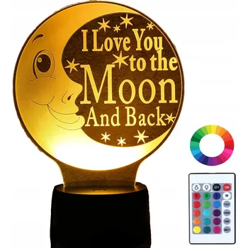 Lampička Plexido vícebarevná Noční lampa