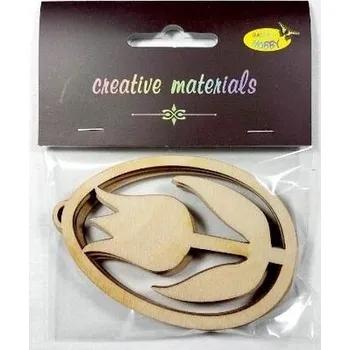 Set školních potřeb Zawieszki ozdobne pisanki tulipan 3szt