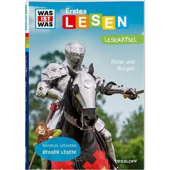 První čtění WAS IST WAS Erstes Lesen. Leserätsel Ritter und Burgen - Braun, Christina