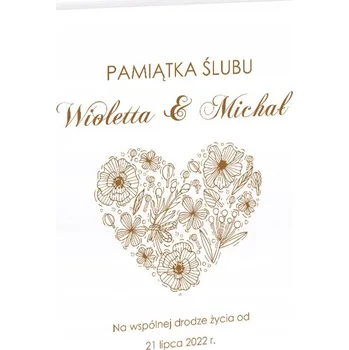 Fotoalbum ALBUM na fotografie svatební 60 stran SVATBA VÁŠ GRAVÍR