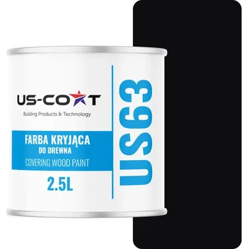 barva a nátěr na dřevo BARVA NA DŘEVO DVEŘE RENOVACE ČERNÁ RAL 9005 VYSOKÝ LESK 2,5L