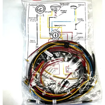 Motor pro motocykl Elektroinstalace Jawa a ČZ Kývačka 125, 175, 250, 350 kývačka - spínačka v masce - pro VAPE zapalování