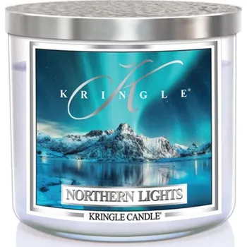 Svíčka Kringle Candle svíčka 3-knotá Northern Lights, 411 g